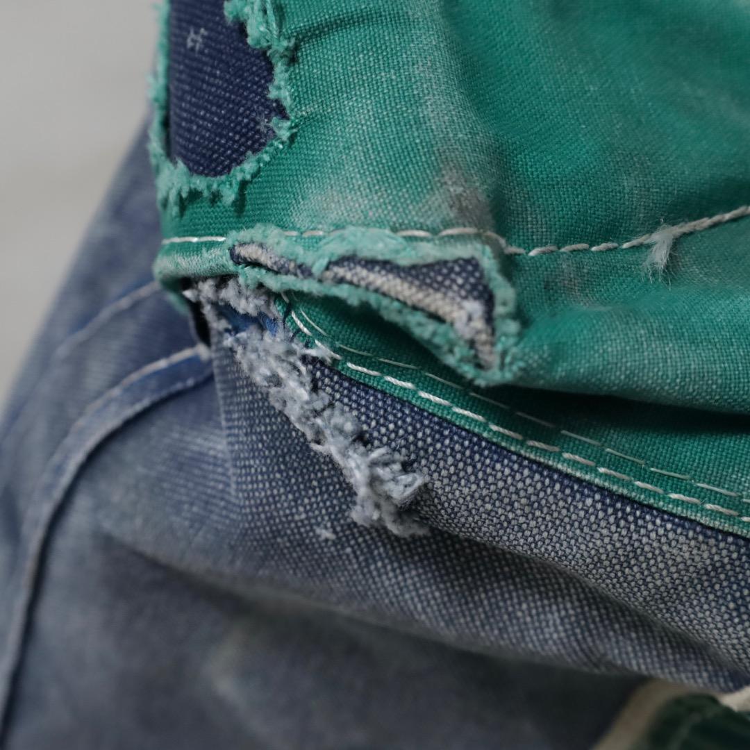 希少 フェード ダメージ ボロ L.L.BEAN デラックストート 80s ギザ