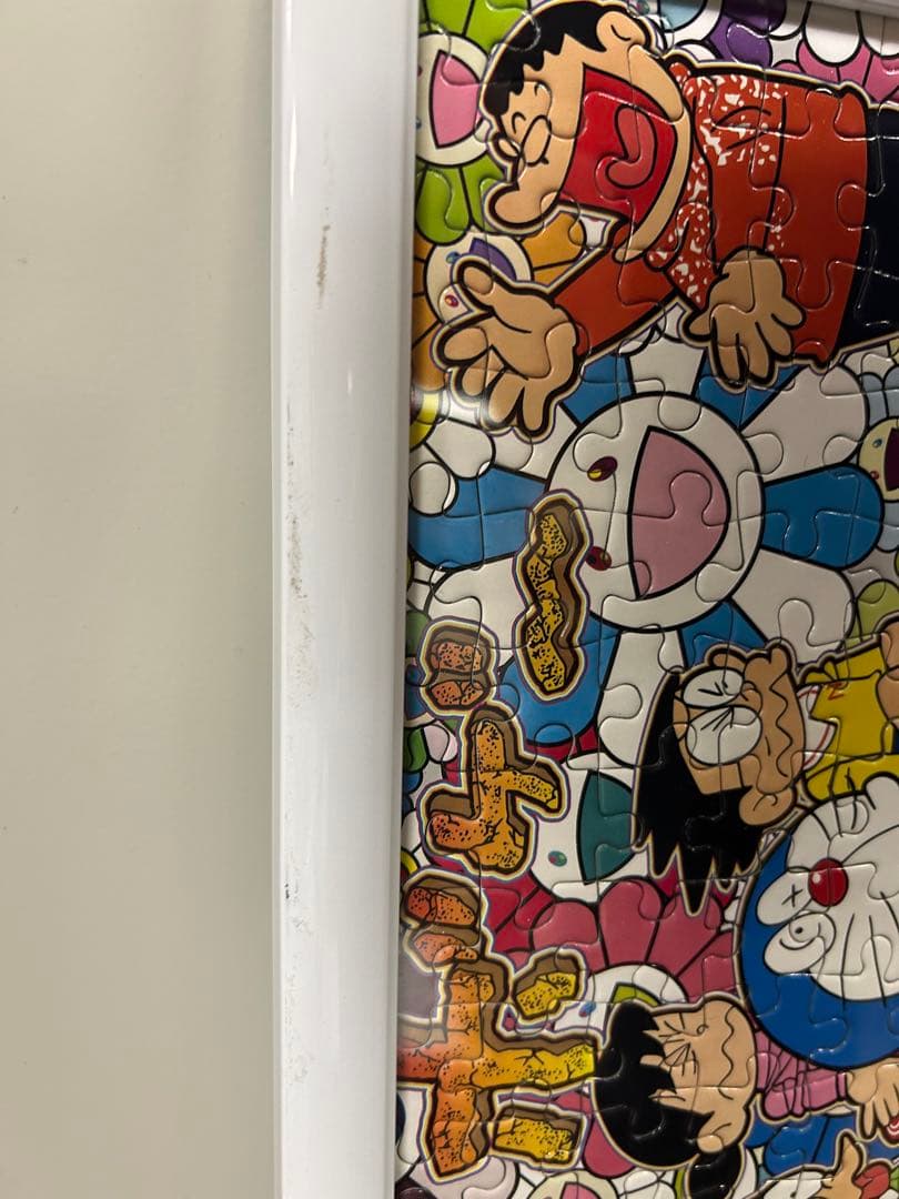 ドラえもん ジグソーパズル フレーム付き 村上隆 - メルカリ