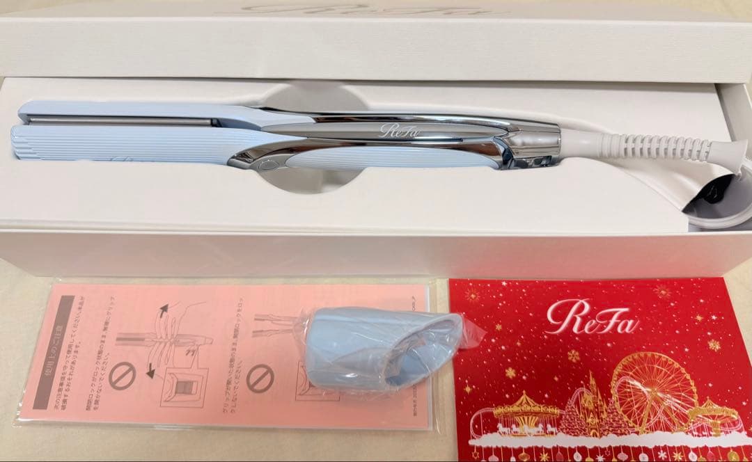 ReFa ストレートヘアアイロン プロ ホワイト 2025年製 Amazon | 【公式ストア限定】 リファ ストレートアイロン プロ/ReFa