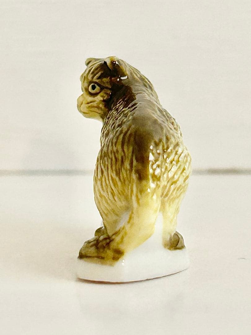 希少】アトラス 猫のフェーブセット ネコ フェーヴ フランス製陶器