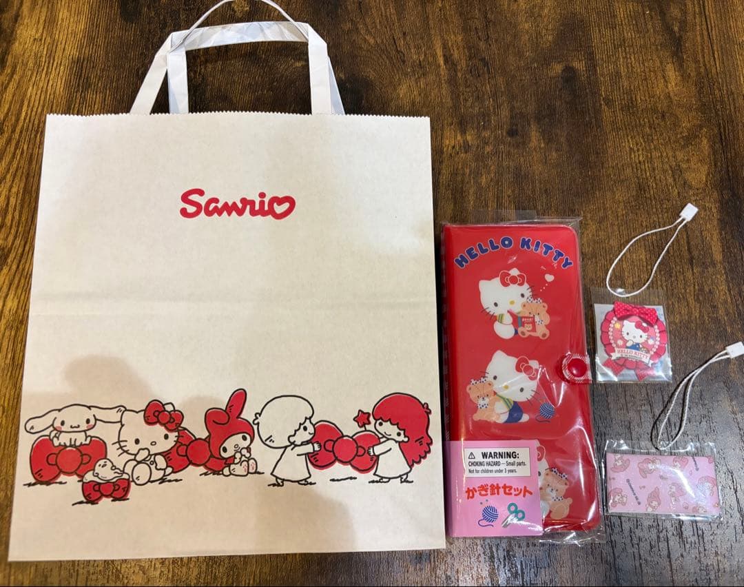 ハローキティ サンリオ手芸部 かぎ針セット 新品未開封 オマケ付き