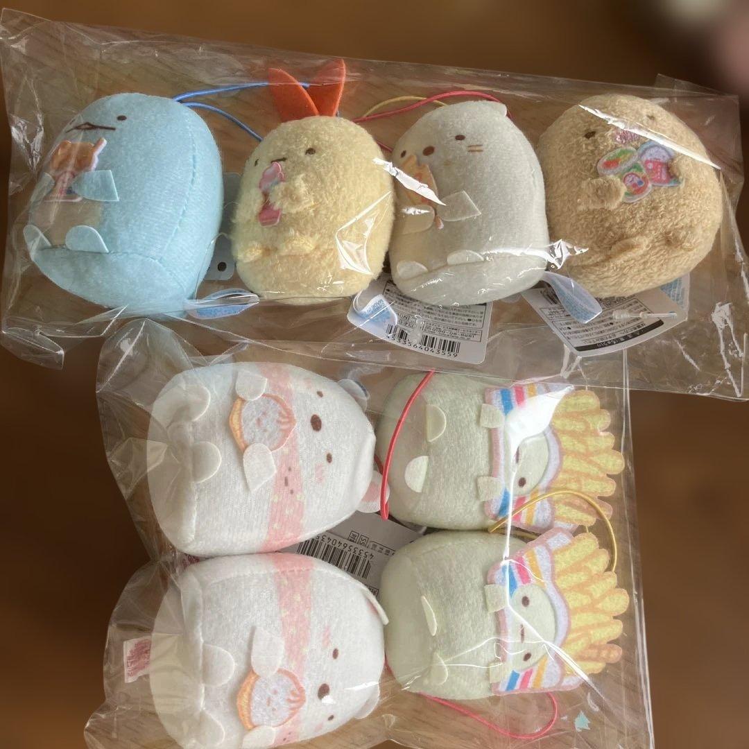 すみっコぐらし たぴおかコンビニちびマスコット ばんざいゴム紐