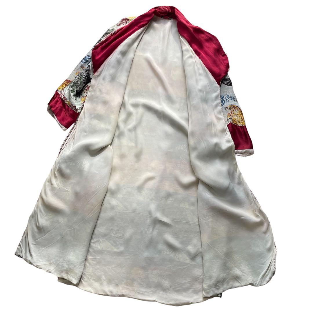 50's New Fashion 西陣織 スーベニアガウン ロング スカガウン - メルカリ