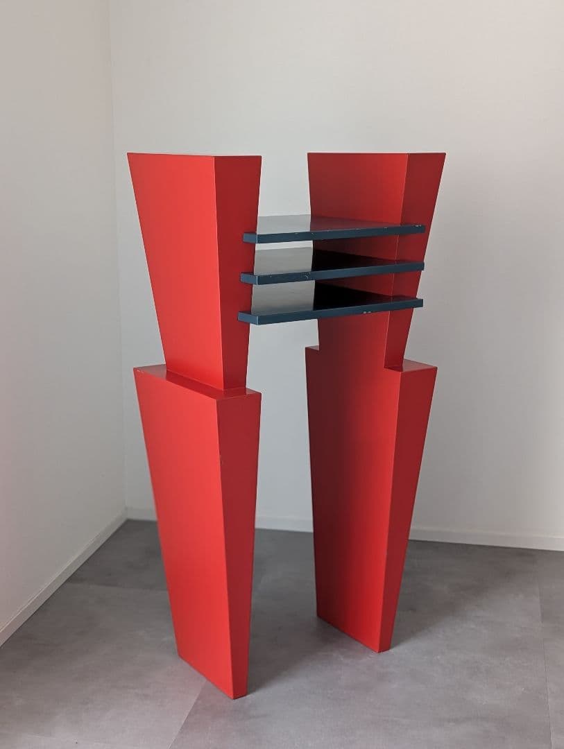 ポストモダン メンフィス シェルフ 花台 ディスプレイ台 ヴィ