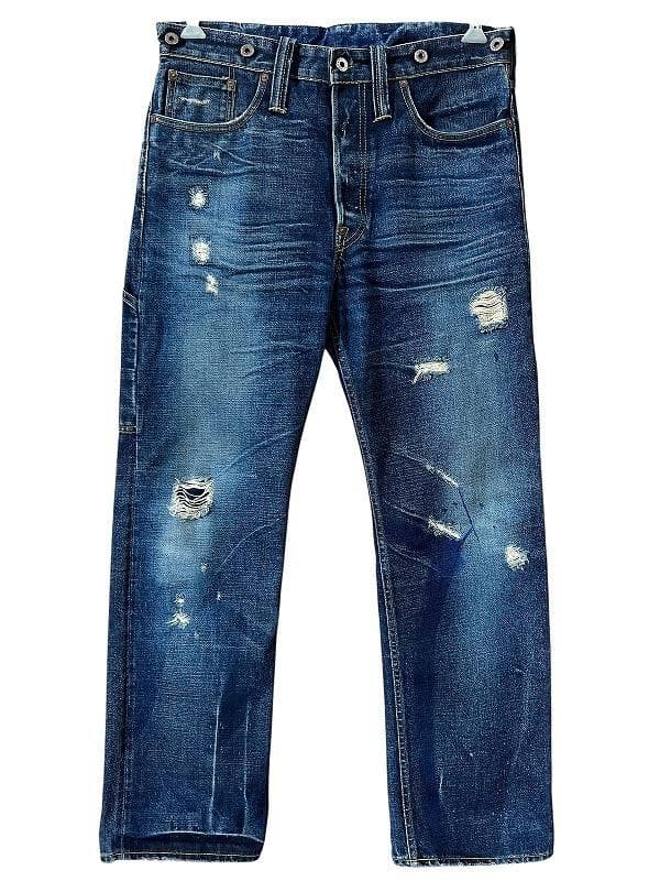 専用 ジョニーデップ着用 RRL ボルチモア 2nd ダメージ 加工 デニム