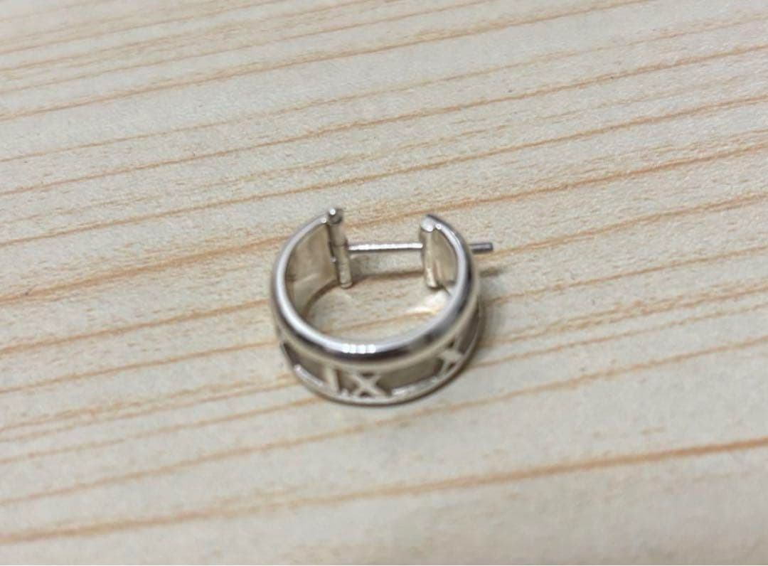 ティファニー　アトラス　フープピアス　片耳　Ag925 Tiffany&Co. 楽天市場】【中古】TIFFANY&Co. ティファニー シルバー アトラス