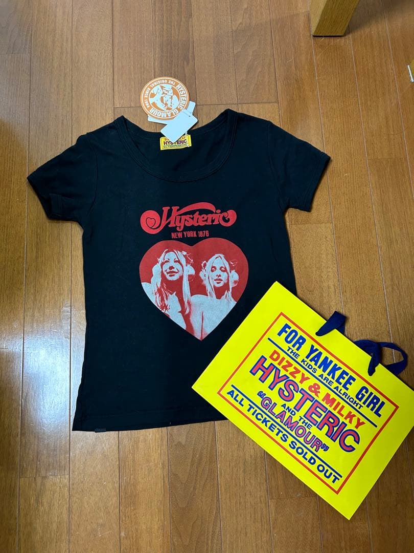 HYSTERIC HEART チビTシャツ 美品 ヒステリックグラマー - メルカリ