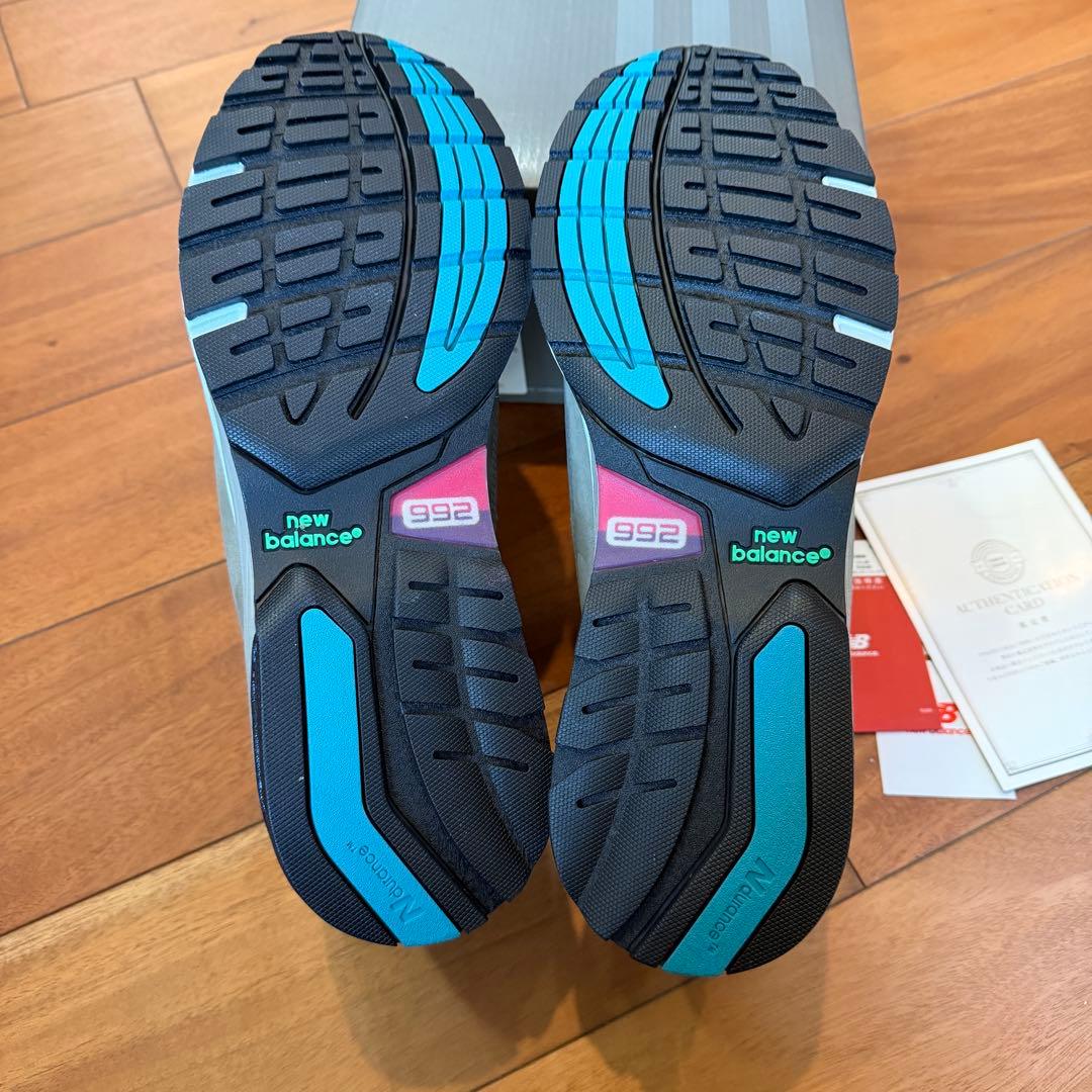 靴 WTAPS x New Balance 992 \"Gray\" 27cm