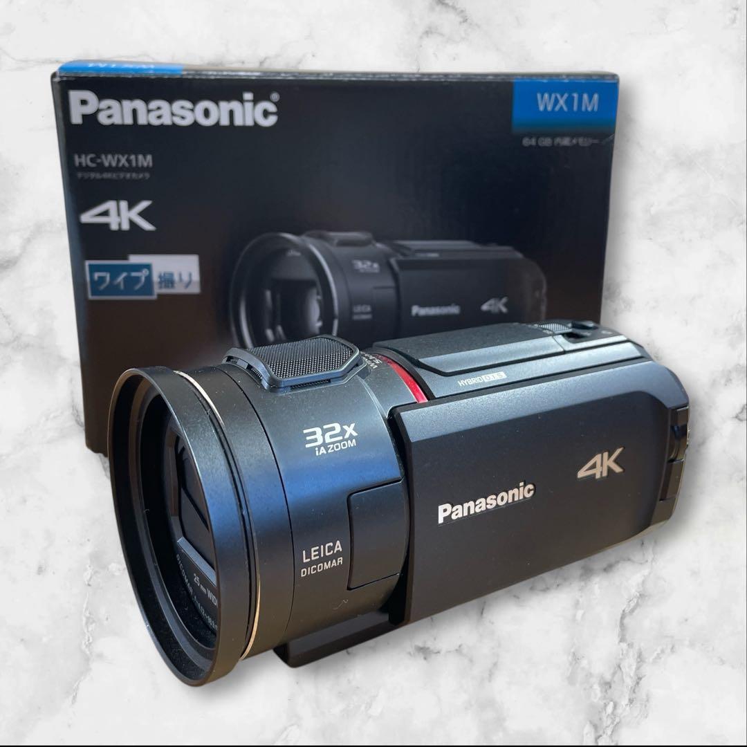 color's shop！Panasonic HC-VX1M Panasonic HC-VX1M 4K Video Camera Camcorder Brown Built-in Memory