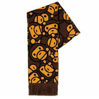 小物 A BATHING APE BABY MILO SCARF A BATHING APE® Kids Baby Milo Knit Scarf | Bape official website