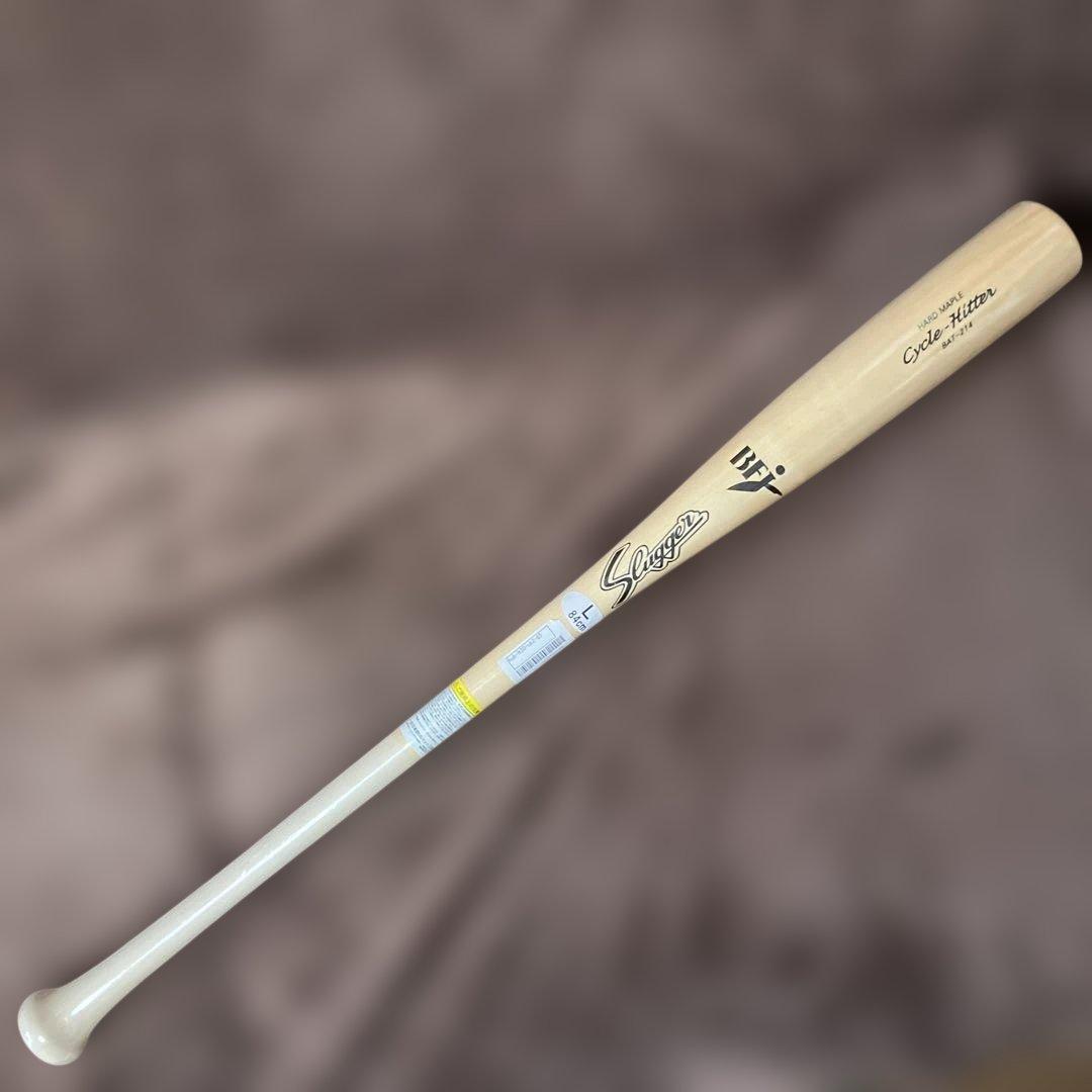 新品未使用　久保田スラッガー 硬式木製バット プロモデル BFJマーク入り 久保田スラッガー（KUBOTA SLUGGER） 野球 木製バット 硬式用 硬式