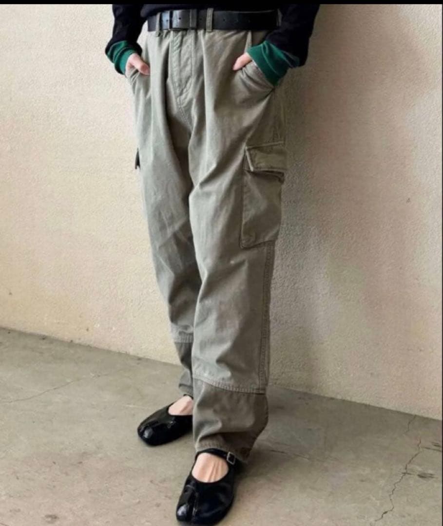 journal standard luxe バックサテン ミリタリーパンツ - メルカリ