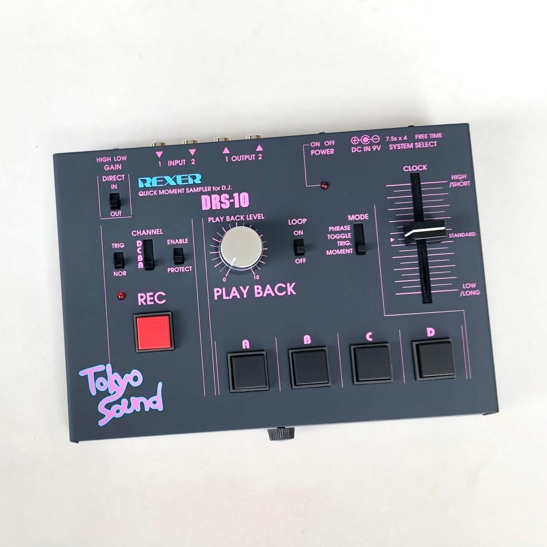 新品未使用　Tokyo Sound サンプラー DRS-10 Yahoo!オークション - REXER / Tokyo Sound DRS-10 ローファイサンプラ
