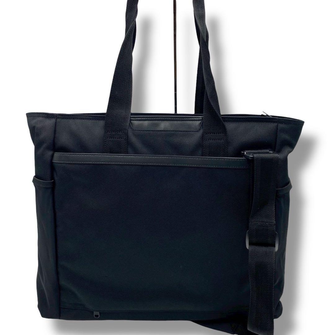 COLE HAAN モダン トートバッグ 2way 肩掛け mens. 黒