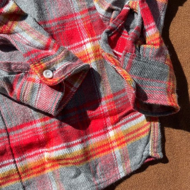 ワ*サ様 【デッドストック】70’s “ELY\"ヘビーコットン フランネル シャ