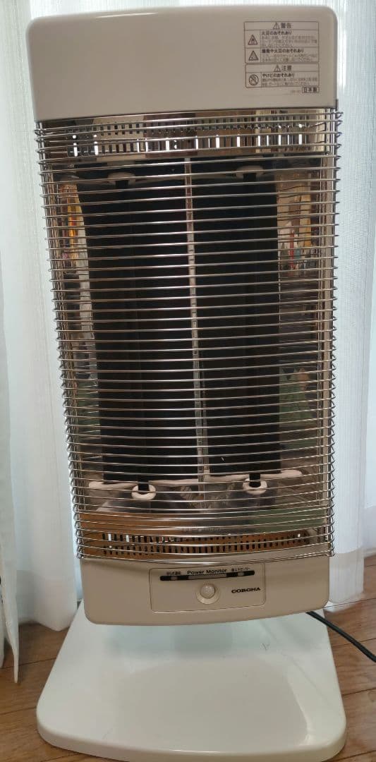 美品CORONA CORE HEAT 遠赤外線ストーブCH-126R 2016製 CORONA（コロナ） 電気ストーブ カーボンヒーター 本格遠赤外線電気
