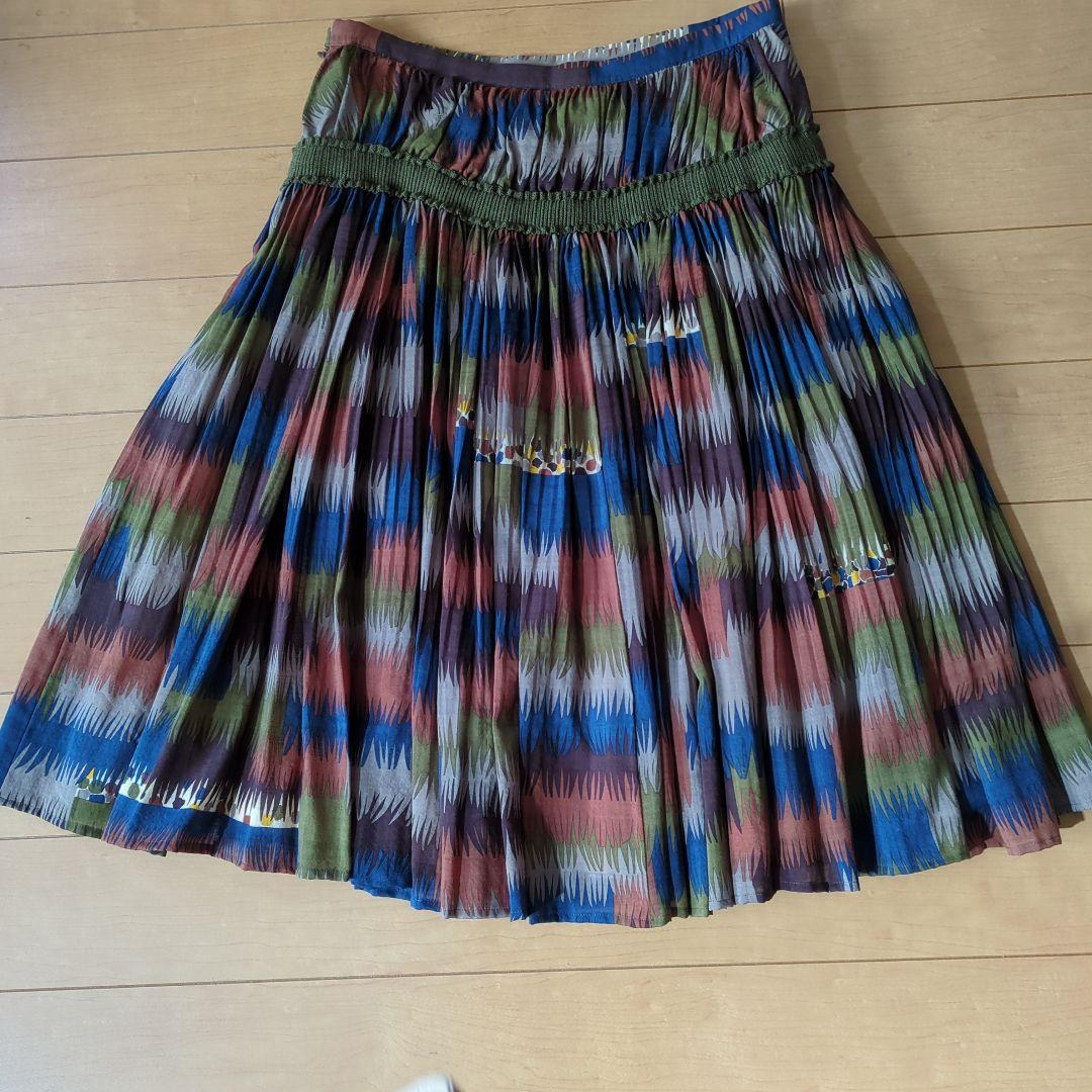 ミナペルホネンウール混スカート　皆川明　morino.kumasan minä BALLOON vol.003「つづく」取り扱い店舗のご案内。7月16日