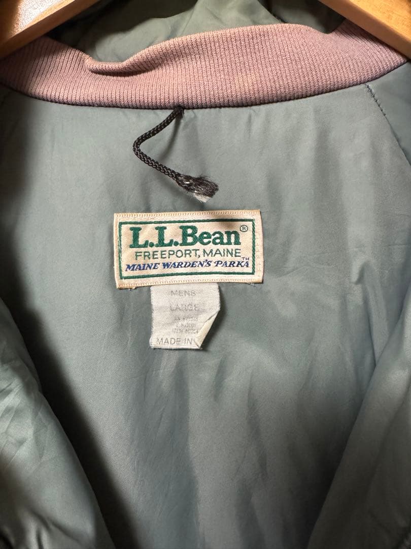 ビンテージ　80〜90's l.l.bean メインワーデンズパーカ
