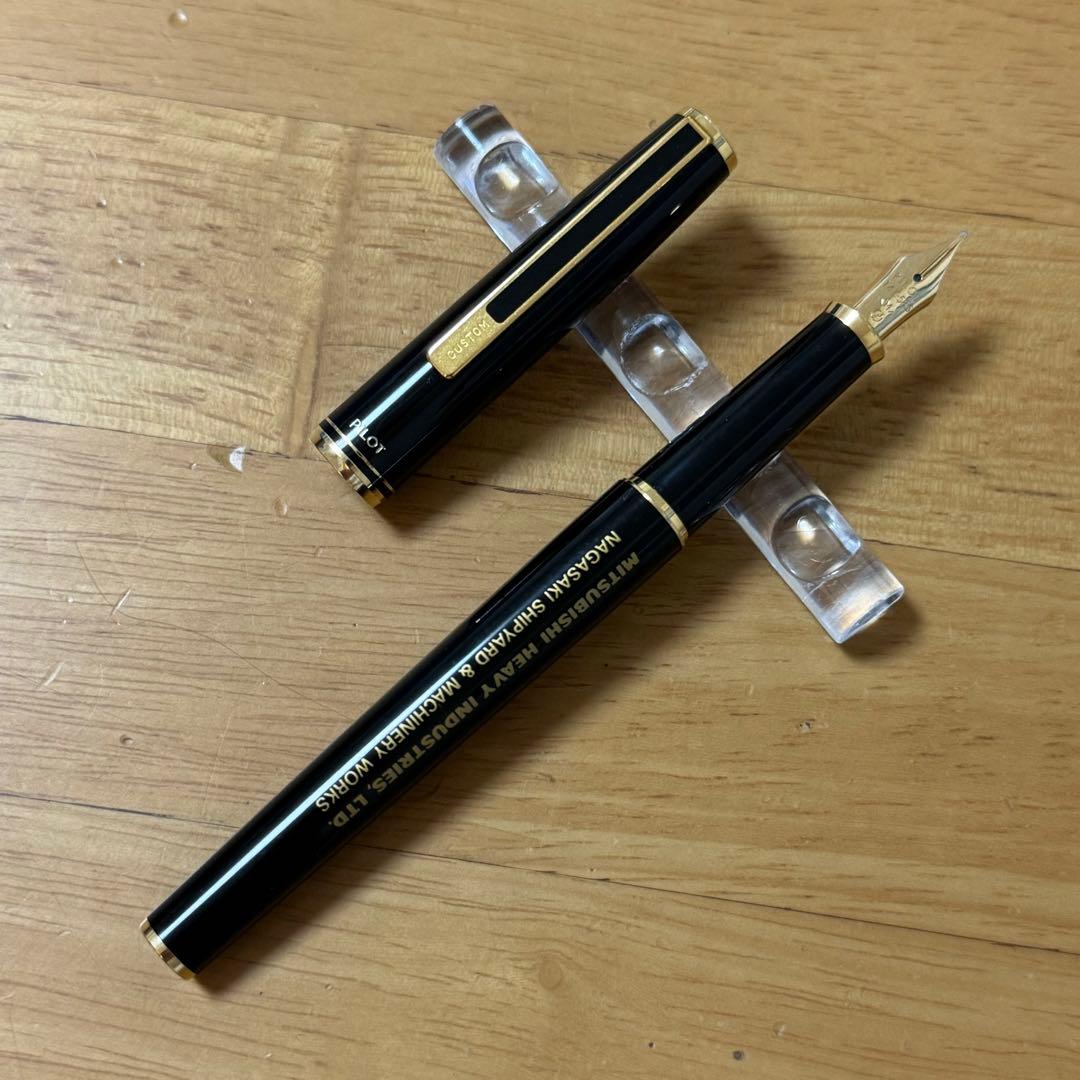 新品 廃盤 PILOT パイロット カスタム 万年筆 14k-585 M - メルカリ