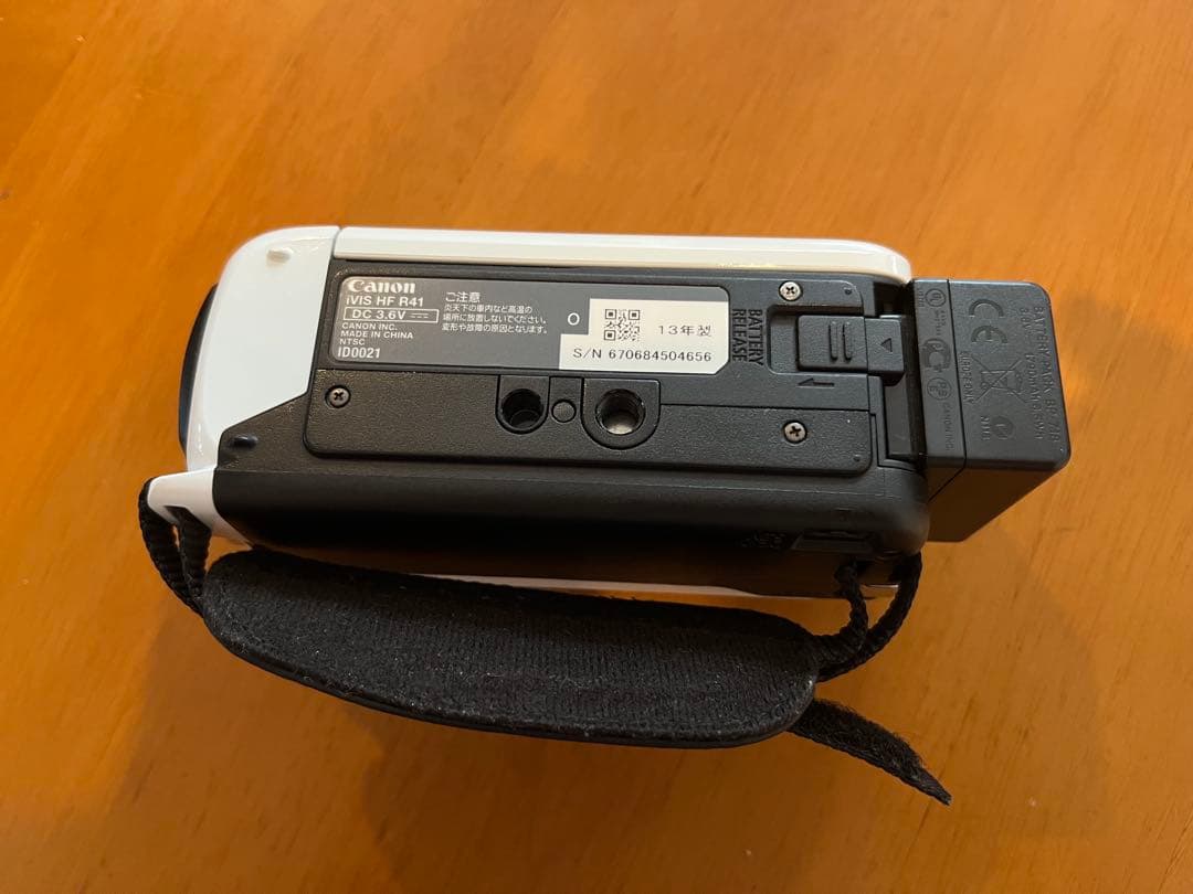Canon IVIS HF R41 ホワイト 53倍 キャノン ビデオカメラCanon IVIS HF