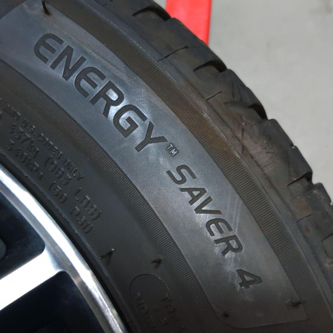 ①《軽四》１４の１００の４半Ｊ４穴　155/65R14　中古２本セット