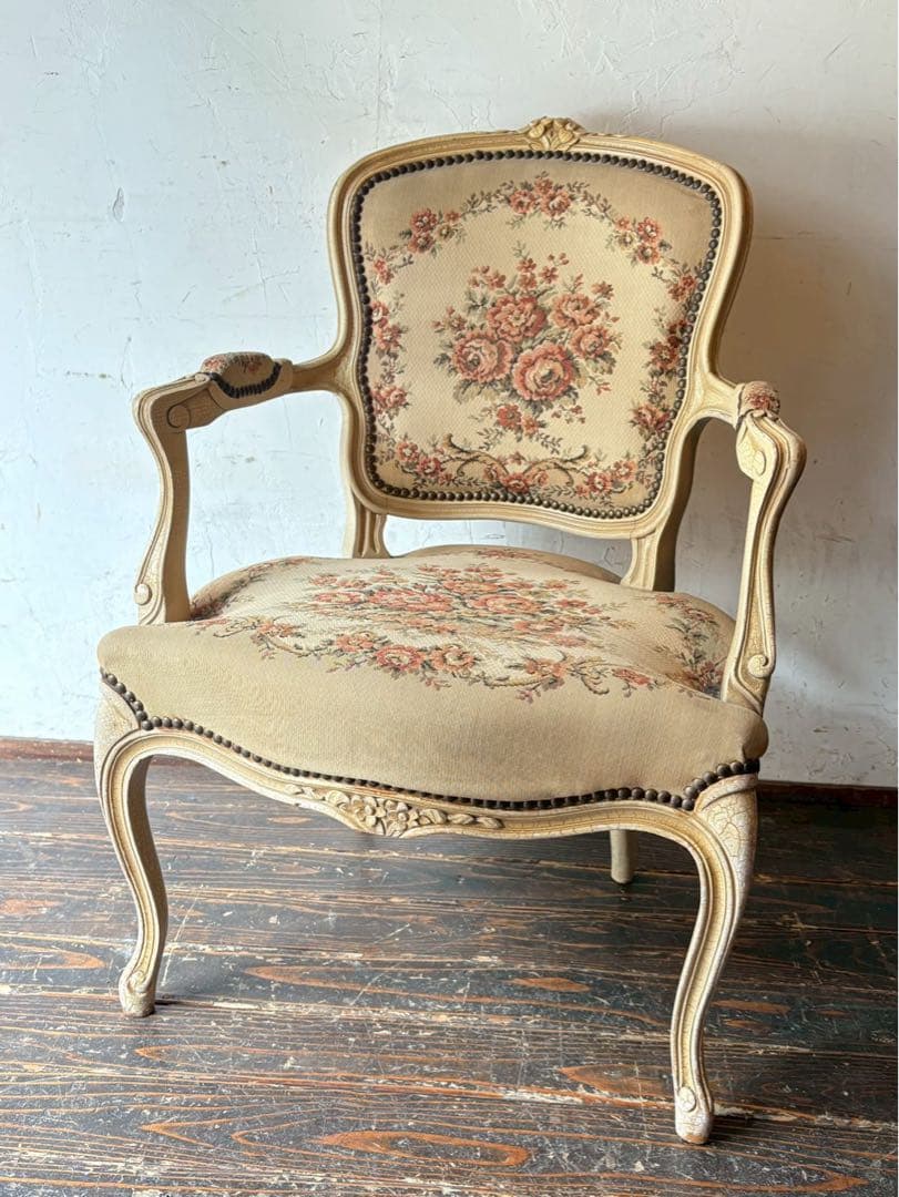 アームチェア 椅子 イギリスアンティーク インテリア ビンテージ ヴィンテージ イギリス ヴィンテージ アームチェア/木製椅子/ダイニングチェア/店舗