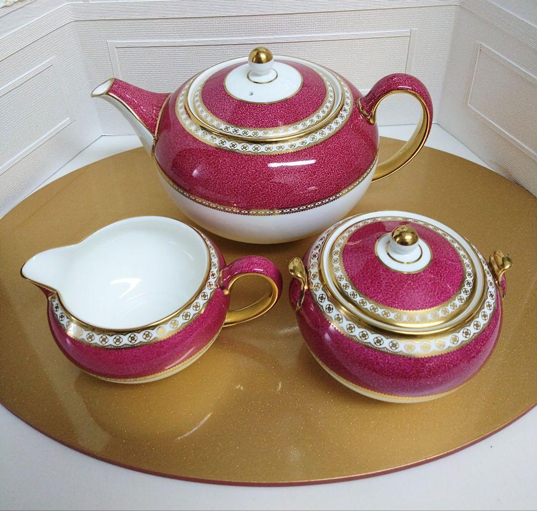 ウェッジウッド　ユーランダーパウダールビー　未使用　3点セット　希少　黒壺セピア 2026年最新】ウェッジウッド ユーランダーパウダールビーの人気