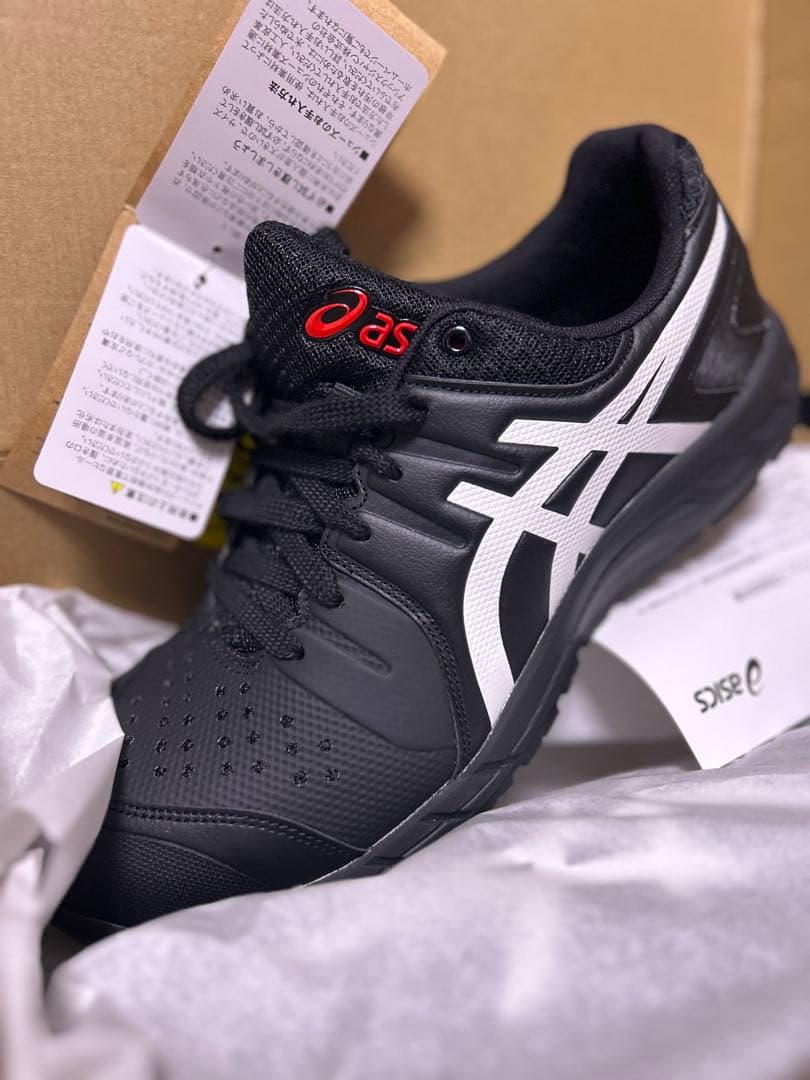 ASICS CP113 プロスニーカー 26.5cm WIDE ブラックホワイト