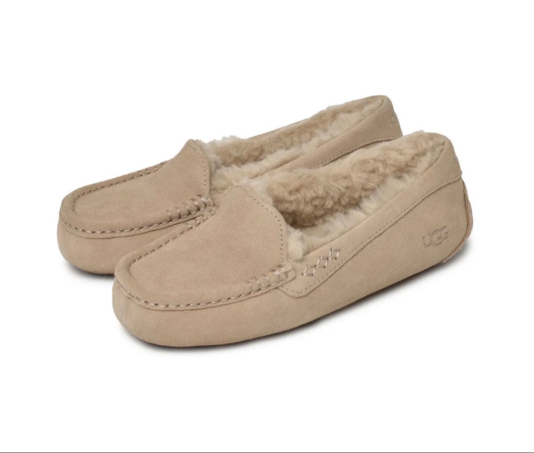 【新品未使用】UGG Ansley マスタードシード　モカシン アグ UGG ANSLEY レディース 1106878 モカシン シューズ アンスレー