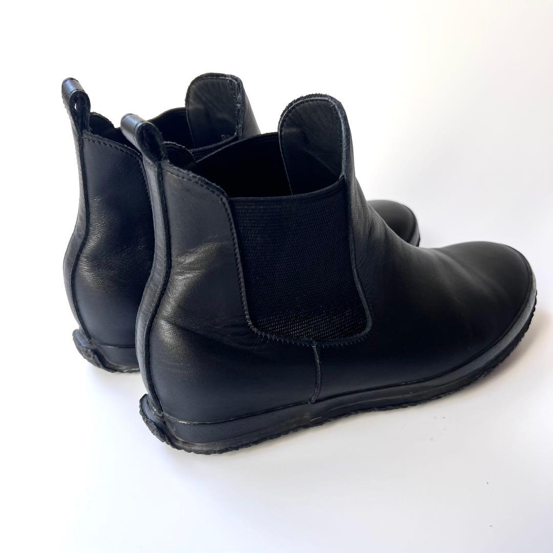 美品☆スピングルムーブ　ニーマ　サイドゴア　ブーツ　SS(23.5cm)ショート