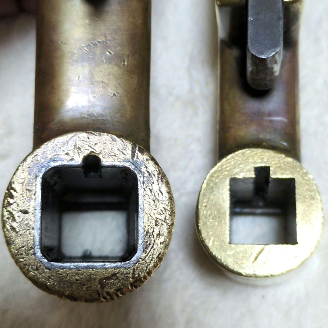 鉄道関連グッズ：機関車ブレーキハンドル(単弁、自弁)日本エヤー