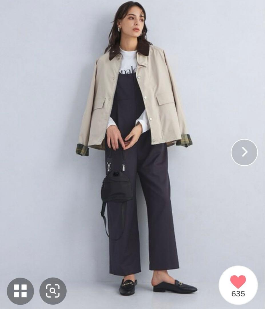 試着のみ green label relaxing オールインワン green label relaxing（グリーンレーベルリラクシング