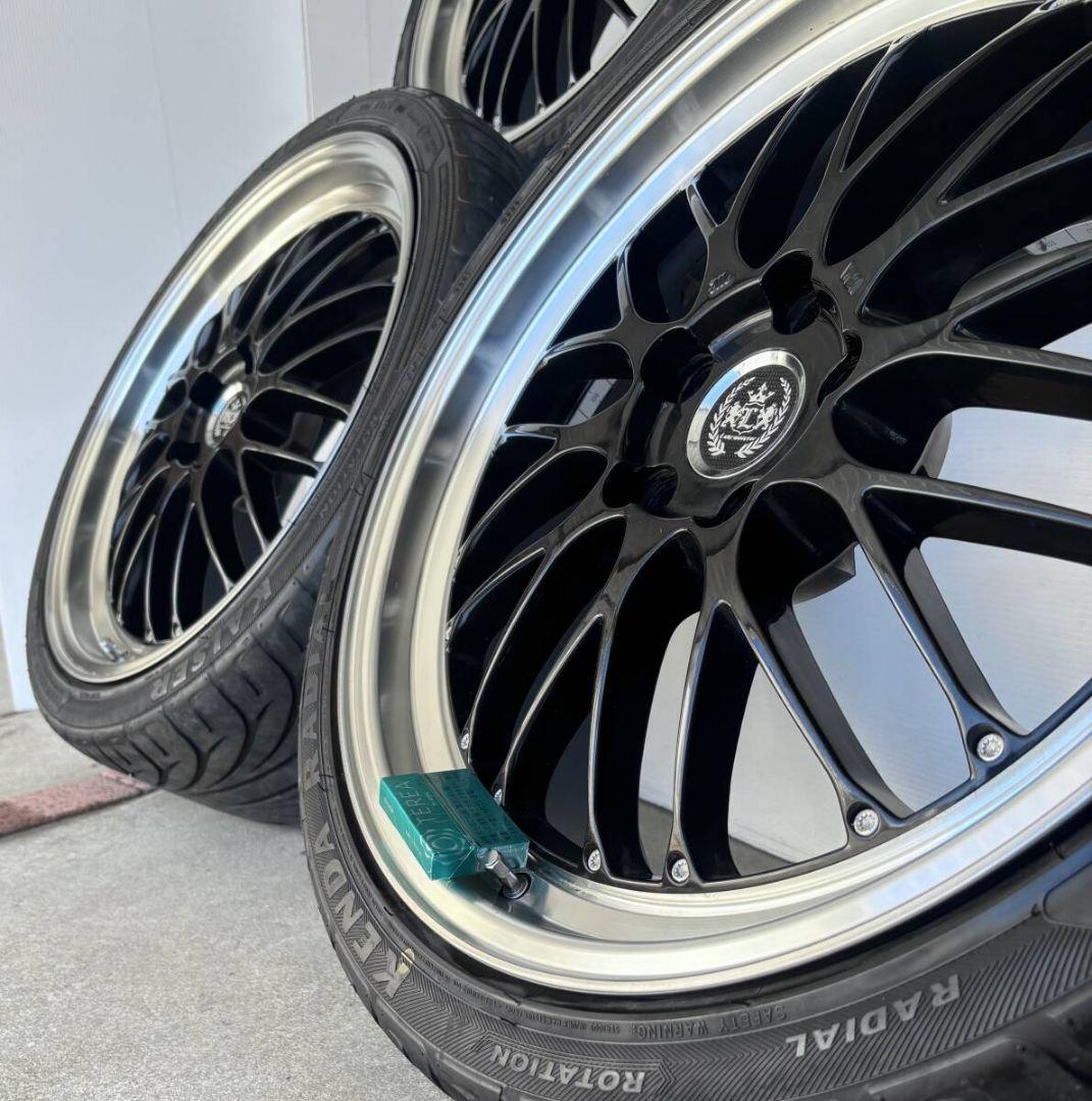 レアマイスターブルネッロ！アルファード ヴェルファイア20インチ 8.5j＋45