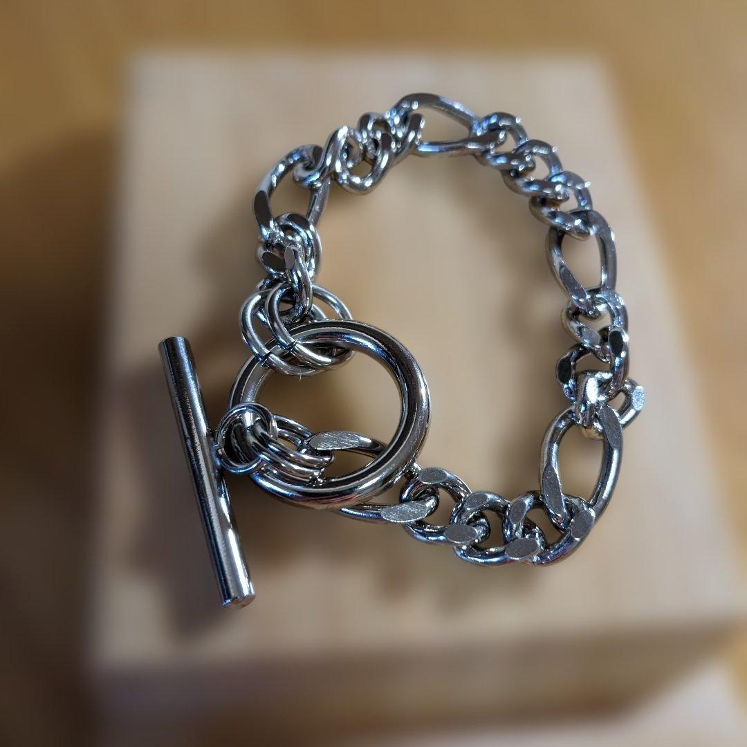 最終価格】新品 メキシカンジュエリーフィガロチェーンブレスレット