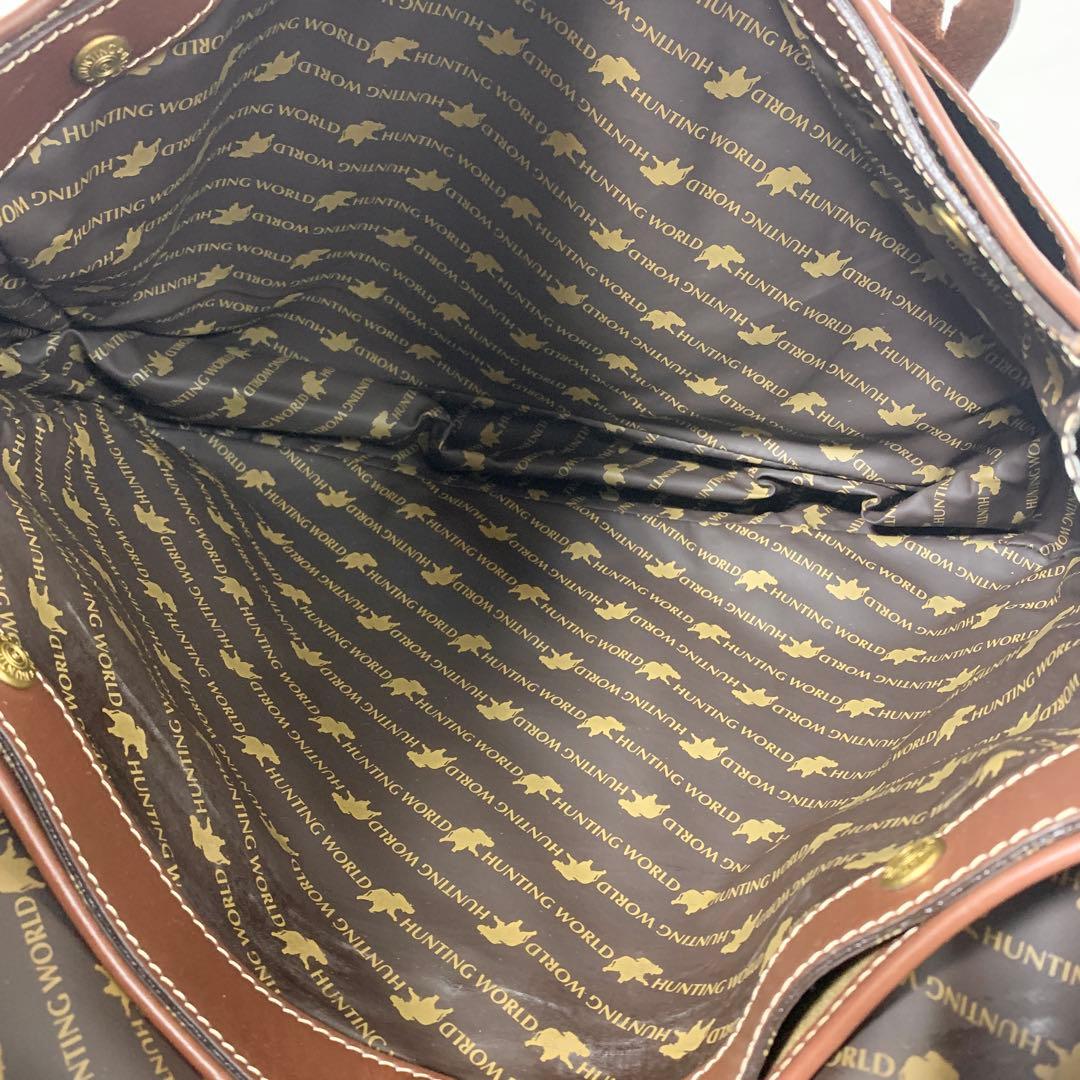 A4収納可】HUNTING WORLD サファリトゥデイ メッセンジャーバッグ