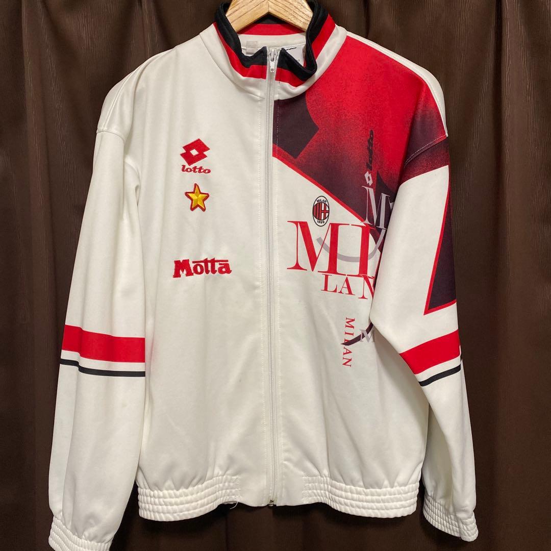 ACミラン Lotto ジャージ　セットアップ　サッカー　セリエA W杯 ACミラン Lotto ジャージ セットアップ サッカー セリエA W杯 ACミラン