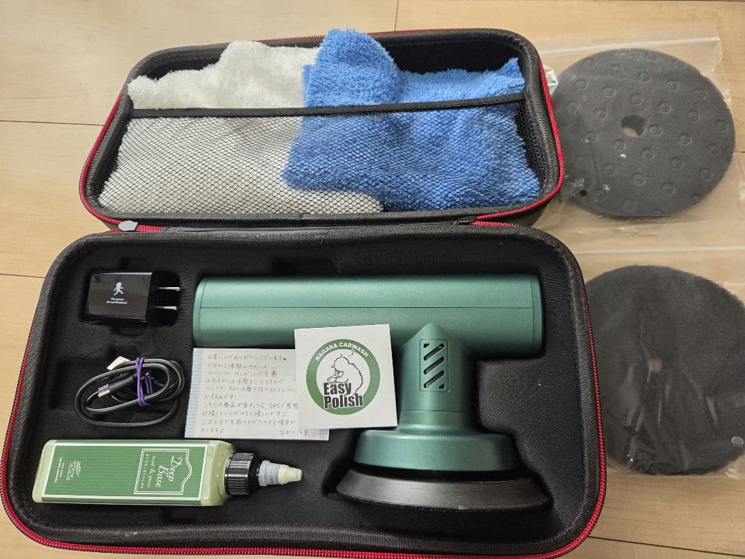【美品】 ながら洗車 イージーポリッシュセット イージーポリッシュ セット『 失敗させないポリッシャー 』 – ながら洗車