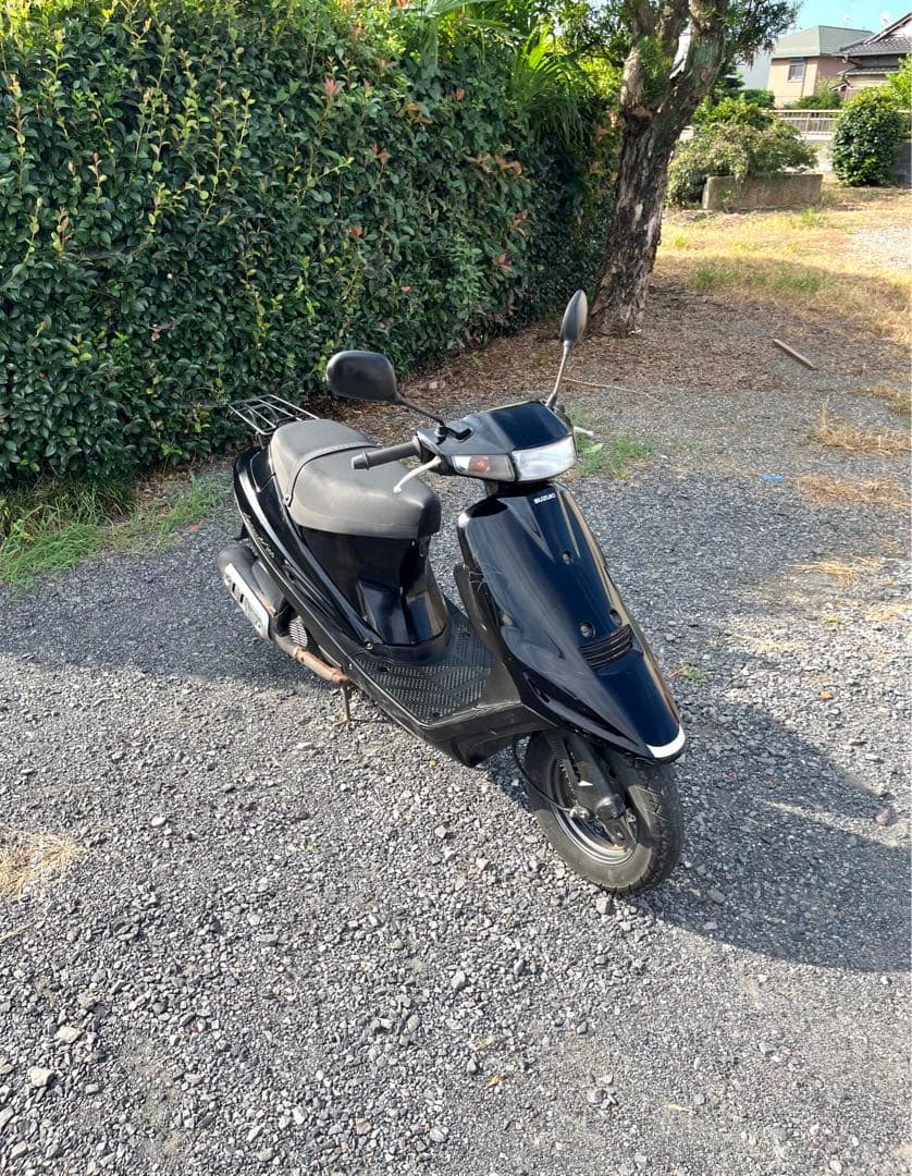 動画あり スズキ アドレスV100 2スト 小型 バイク 車体 埼玉スクーター