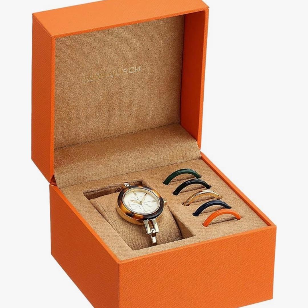 【正規品】Tory Burch TBW2100 時計 交換ベゼル付き Amazon.co.jp: 【トリーバーチ レディース時計】安心ギフトレシート