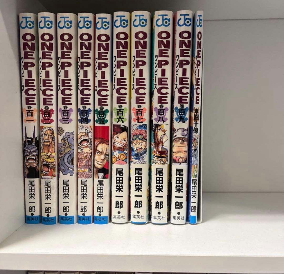 ONE PIECE 全巻セット（109巻まで） - メルカリ