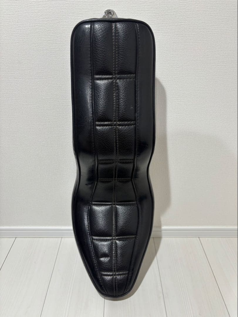 ビラーゴ250 3DM カスタムシート イージーライダース製ビラーゴ250 ソロシート 社外 中古 バイク 部品