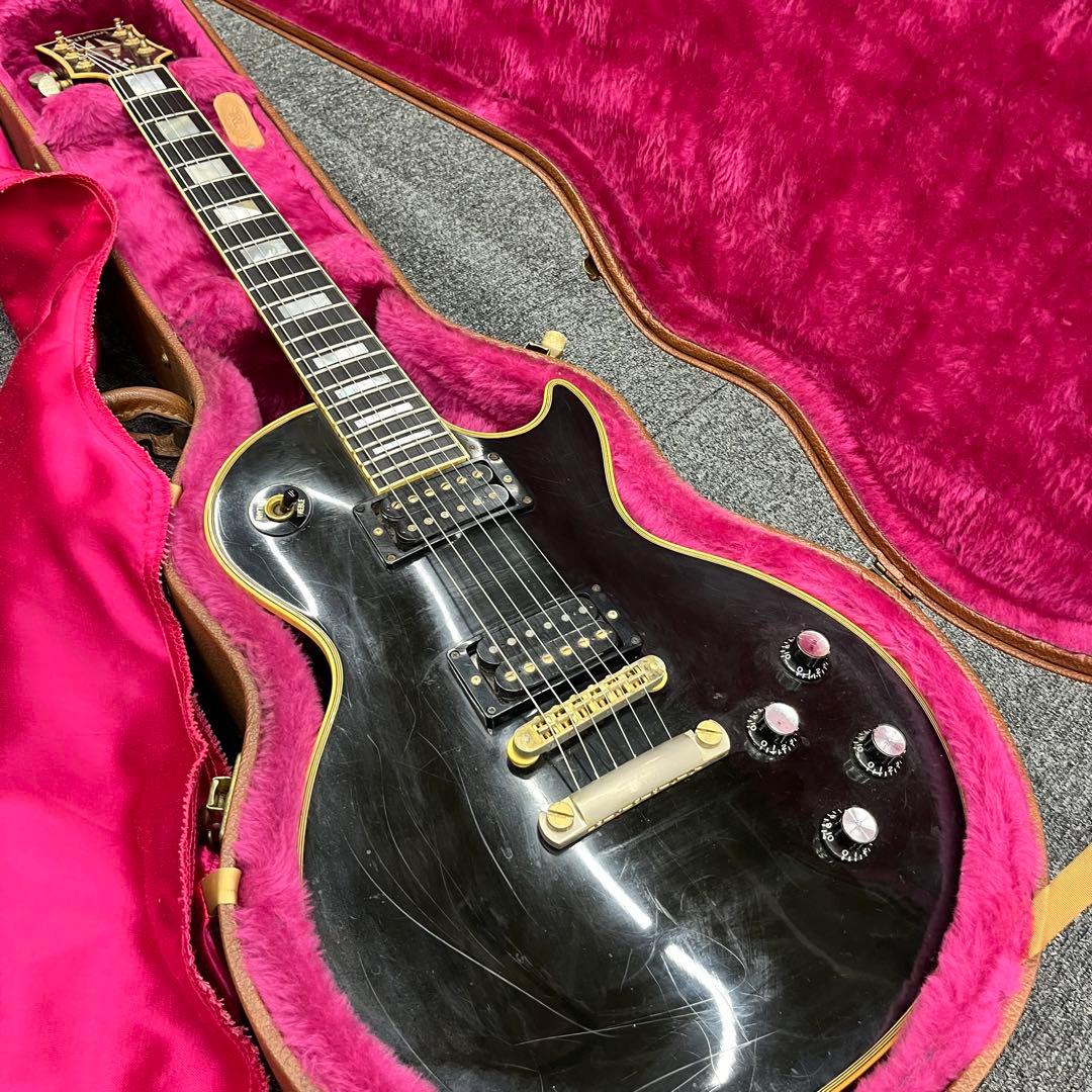 11557】Gibson Les Paul custom black レスカス - メルカリ
