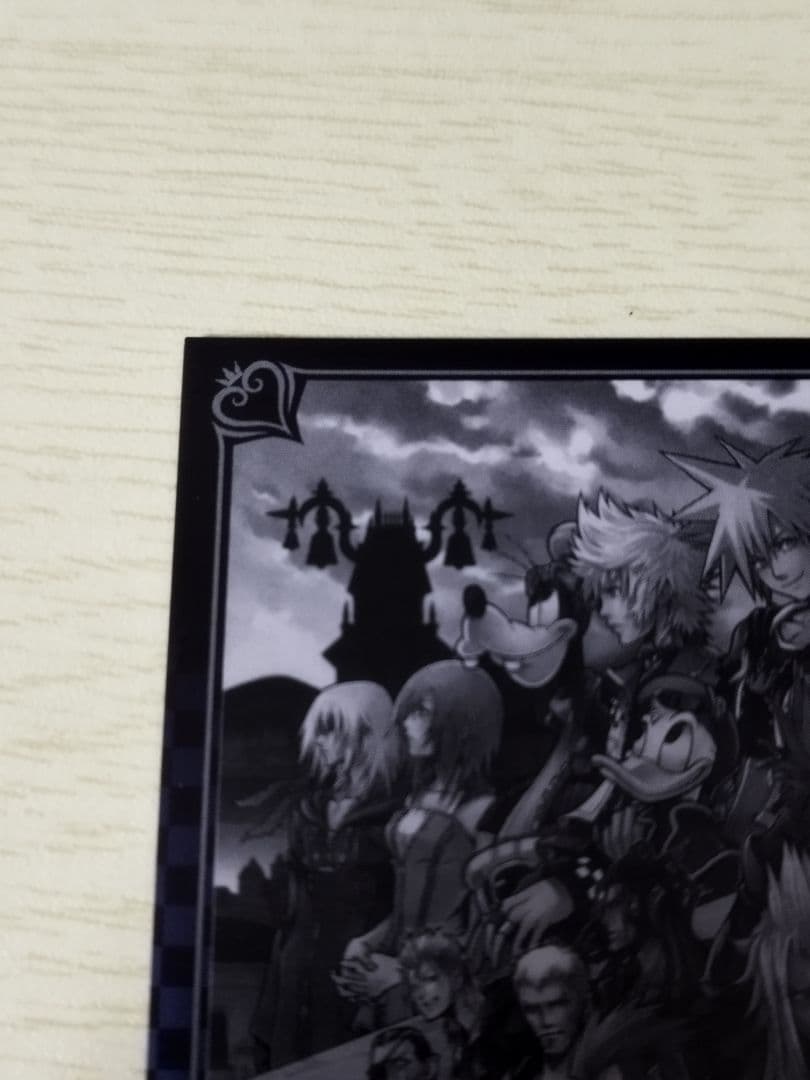 キングダムハーツ シークレット アートミュージアム 1-114 箔押し