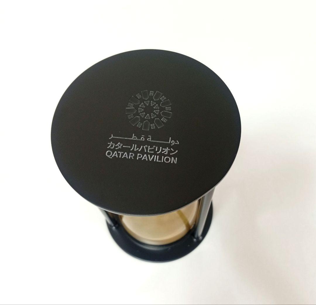 新品未使用】大阪関西万博 カタールパビリオン 砂時計 サンドアート