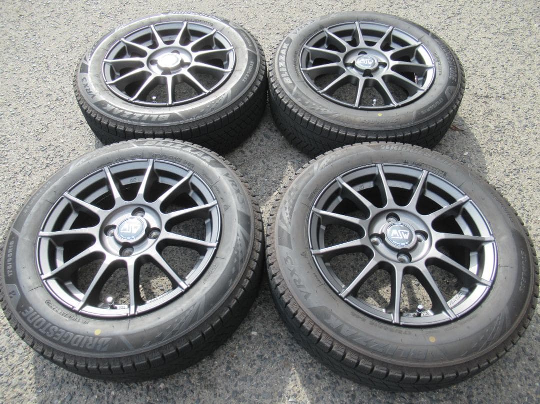 スタッドレス☆175/65R15 VRX3 MINI アクア等 手渡しOK☆ ブリザック VRX3 アクア ヴィッツ イグニス アクシオ MINI キューブ