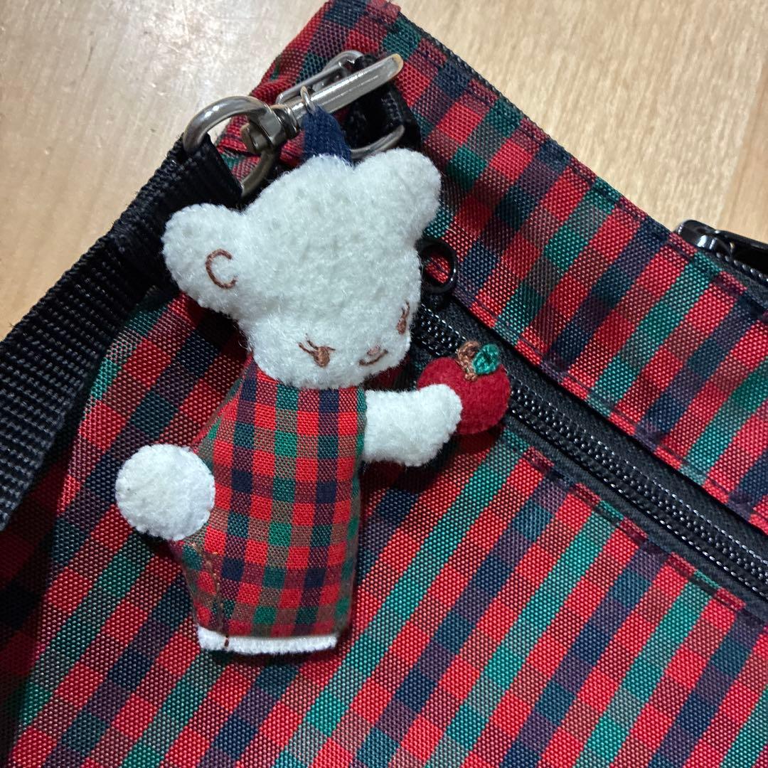 ファミリア サコッシュ ショルダーバッグ(XFレッド) - メルカリ