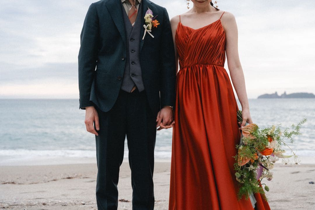 THE URBAN BLANCHE アーバンブランシュ　テラコッタドレス NEW】 【THE URBAN BLANCHE ORIGINAL 】 COLOR DRESS ウエディング