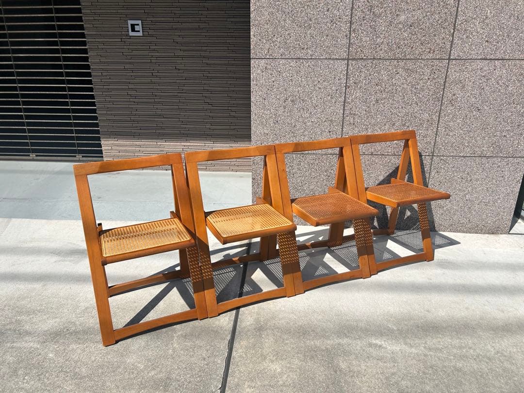 信濃の晃様 専用騨 キツツキマーク キャプテンチェア アームチェア 2脚RZ