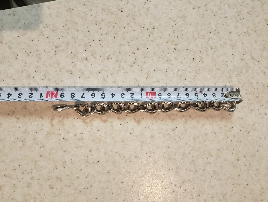 す*し様 総重量　47.8g　DRY BONES オールシルバーオールドホースシ