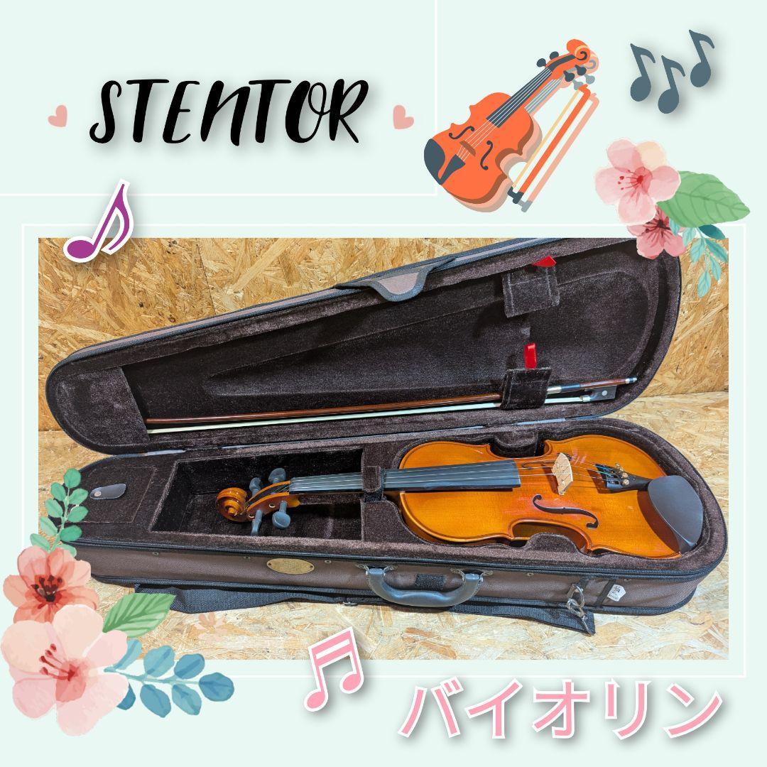 美品★バイオリン　The Stentor Student ST　４/４ STENTOR Student ST ステンターバイオリン4/4ケース付-ディクソニア